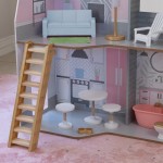Casuta pentru papusi din lemn MDF Alina DollHouse de la KidKraft